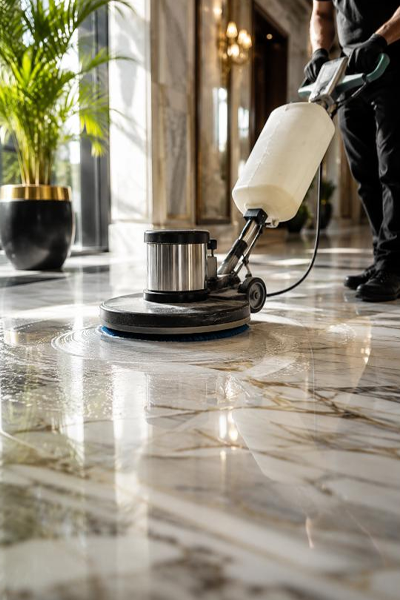 Grout Prince team delivering premium grout restoration services